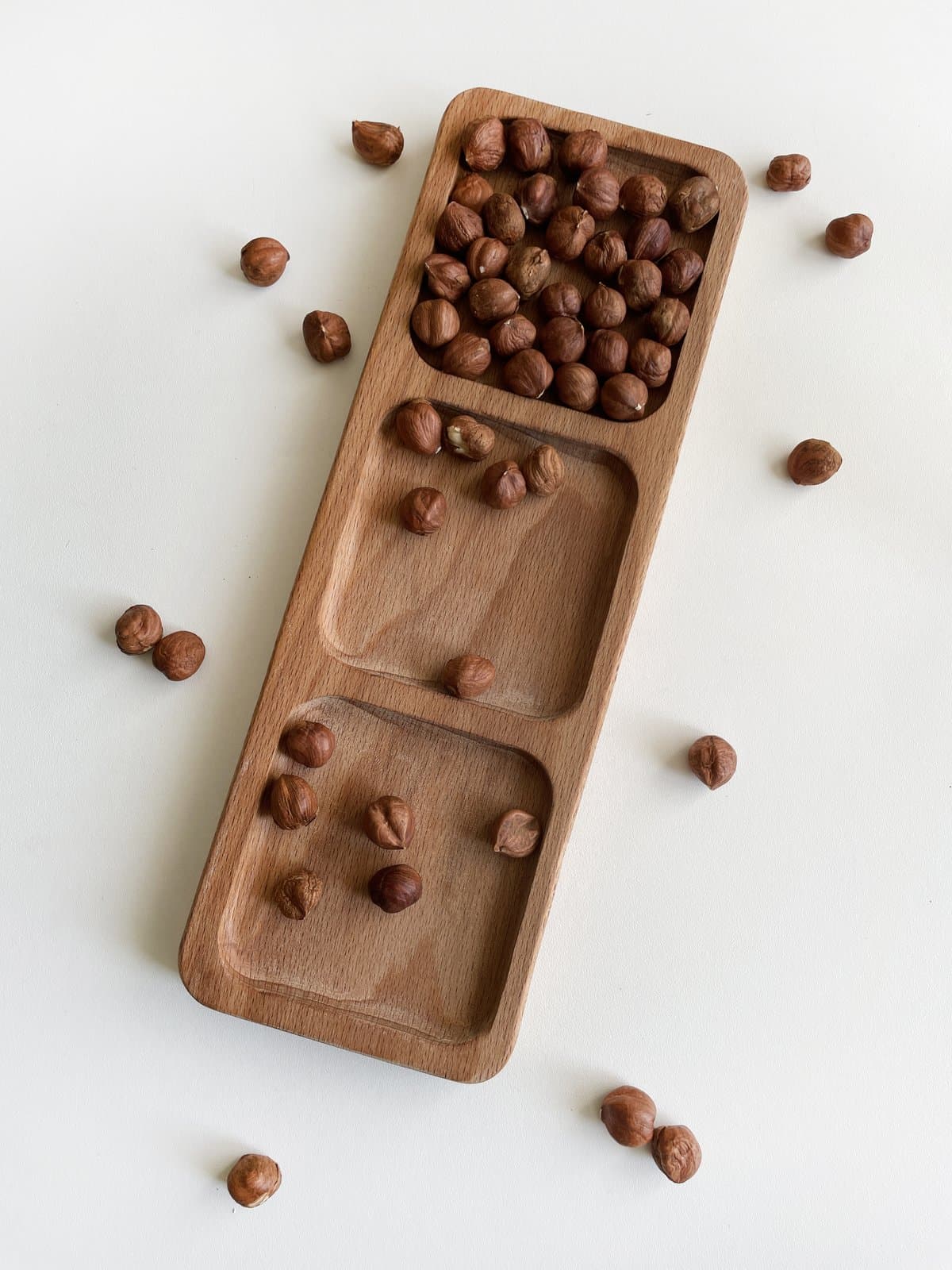 Поднос деревянный сервировочная доска миниатюра 3